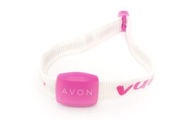 Pulseira com LED em Nylon - Ativada por Controle Remoto